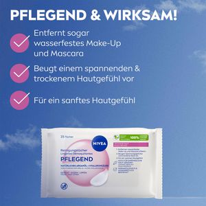 Produktbild für Abschminktücher Nivea Reinigungstücher Pflegend