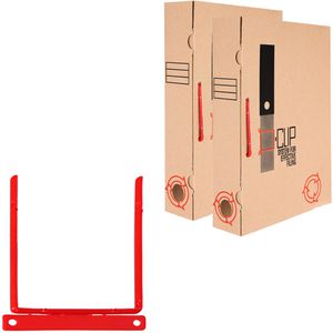 Archivbox Top-Print 4050-416, mit Abheftbügeln, A4