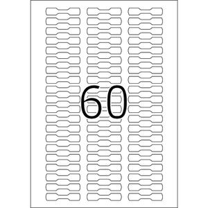 Produktbild für Preisetiketten Herma 5116, weiß, 49 x 10 mm