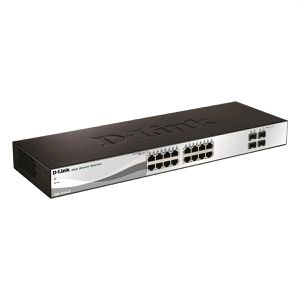 Switch D-Link Smart+, DGS-1210-20/E, managed