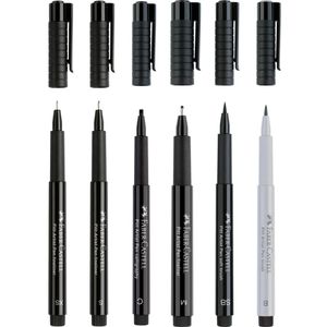 Produktbild für Tuschestifte Faber-Castell Pitt Artist Pen 167124