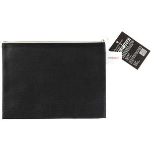 Banktasche Foldersys 40521-30, schwarz, Non-Woven-PP