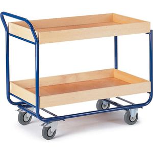 Tischwagen Rollcart 06-7125, aus Metall & Holz