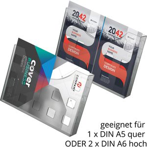 Produktbild für Prospektfach Helit H6102602, the grid, glasklar