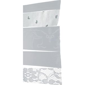 Produktbild für Geschenkband Präsent Hochzeit, weiß