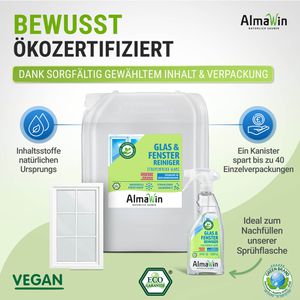Produktbild für Glasreiniger AlmaWin Glas&amp;Fenster, gebrauchsfertig