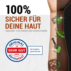 Produktbild für Transferpapier Skullpaper Leuchttattoo Laser, A4