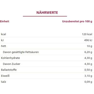 Produktbild für Kaffeesahne Alnatura Fettgehalt 10 %, BIO