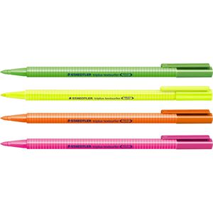 Textmarker Staedtler triplus Textsurfer, 4 Stück