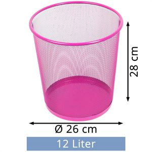 Produktbild für Papierkorb Leviatan 9993, pink