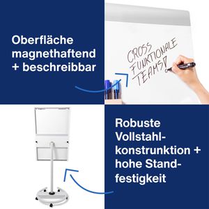 Produktbild für Flipchart Magnetoplan 12270F13 de Luxe