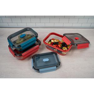 Produktbild für Frischhaltedose Lurch Up &amp; Down, aus Silikon / Kunststoff