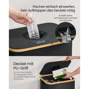 Produktbild für Pfandflaschen-Sammelbehälter Songmics 95 Liter