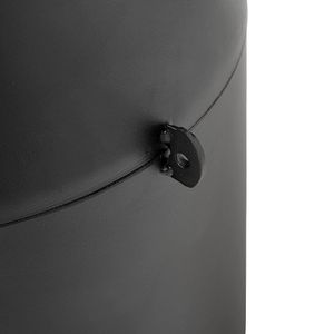 Produktbild für Aschenbecher Rubbermaid Infinity Genie, schwarz, für Outdoor