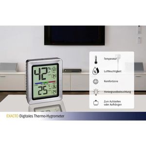 Produktbild für Thermo-Hygrometer TFA 30.5047.54, Exacto, digital
