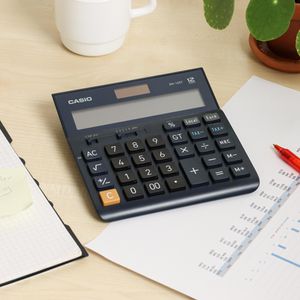 Produktbild für Taschenrechner Casio DH-12ET, mit MwSt-Berechnung