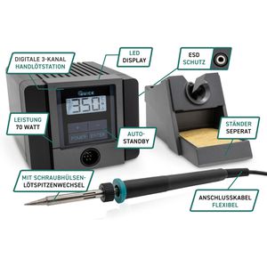 Produktbild für Lötstation QUICK QUTS8, Set