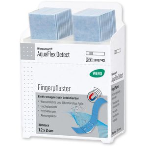 Produktbild für Pflaster Wero AquaFlex Detect Finger, 30 Strips