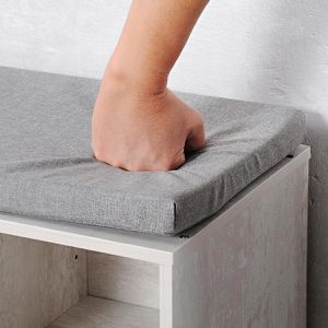 Produktbild für Schuhbank Kesper 15911, weiß gekälkt, aus Holz