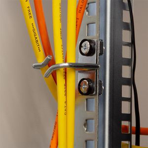 Produktbild für Kabelführungsbügel LogiLink OR0001, silber, 1 HE
