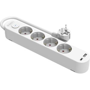 Steckdosenleiste Heitronic VO-501453, 1,4m Kabel