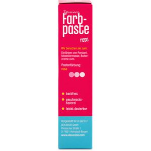 Produktbild für Lebensmittelfarbe Decocino Farbpaste, wasserlöslich