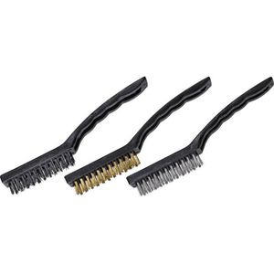 Drahtbürste kwb 923490, 3-teiliges Set