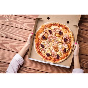 Produktbild für Pizzakarton Papstar 15200, 33 x 33 cm