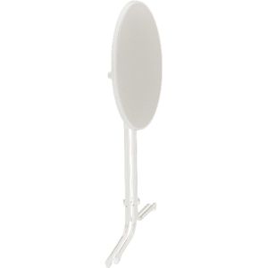 Produktbild für Stehtisch Böttcher-AG Premium weiß, Ø 70 cm, 90° klappbar