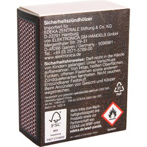 Produktbild für Streichhölzer Gut&amp;Günstig TM-55, aus Espenholz, 5,5 cm