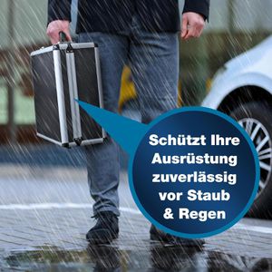 Produktbild für Transportkoffer PeakTech P 7310, abschließbar, aus Aluminium