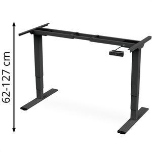 Schreibtischgestell Digitus DA-90434,schwarz, 4 Memoryspeicher