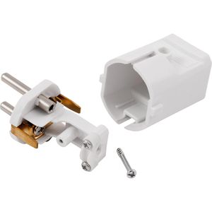 Produktbild für Schutzkontaktstecker McPower 16 A / 230 V, weiß