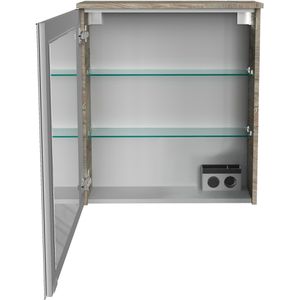 Produktbild für Spiegelschrank Fackelmann Oxford 83387, eiche