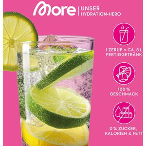 Produktbild für Sirup More Zerup Lemon Lime Soda, zuckerfrei