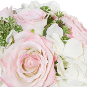 Produktbild für Kunstblume Creativ-green Rosen-Hortensienbouquet