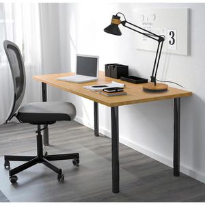 Produktbild für Schreibtischlampe Unilux Baya Bamboo, schwarz, LED