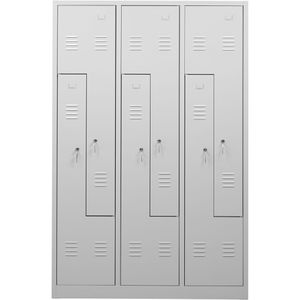 Produktbild für Spind G-Office WRZ/6.18120, Z-Spind, lichtgrau