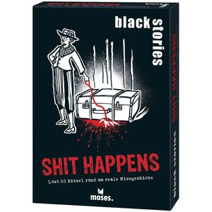 Kartenspiel Moses 90047 black stories Shit Happens
