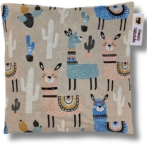 Produktbild für Wärmekissen Franzis-Nähstube Alpaka, 20 x 20 cm, Dinkelkerne