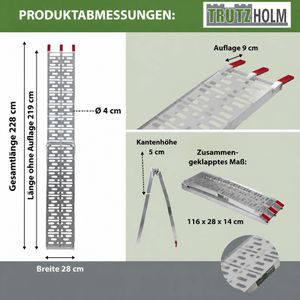 Produktbild für Auffahrrampe Trutzholm 21418, 1 Stück
