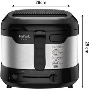 Produktbild für Fritteuse Tefal Uno M Edelstahl, FF215D