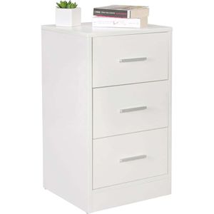 Nachttisch Wohnling Foggia, WL5.153, weiß