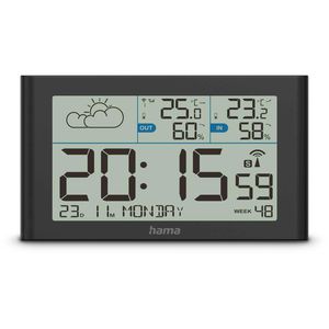 Produktbild für Wetterstation Hama 00222216, Sylt, Funk, digital