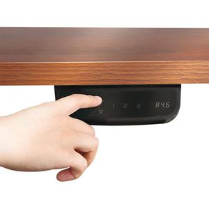 Produktbild für Schreibtischgestell LogiLink EO0017, schwarz, 3 Memoryspeicher