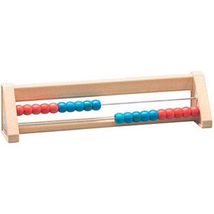 Produktbild für Rechenschieber Wissner RE-Wood, 20 Perlen