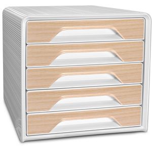 Produktbild für Schubladenbox cep 1071111021, Smoove Silva, A4