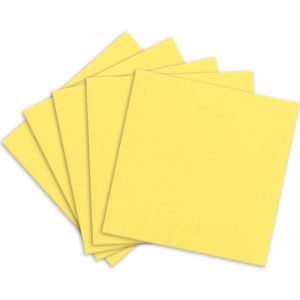 Produktbild für Servietten Papstar 12485, gelb