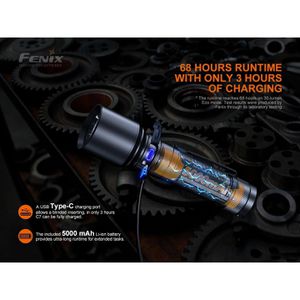 Produktbild für Taschenlampe Fenix C7, LED, aufladbar