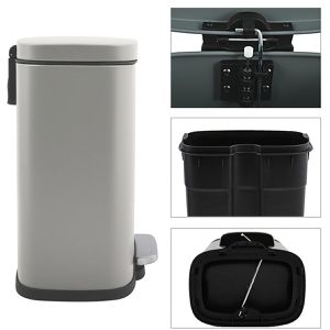 Produktbild für Mülleimer Spirella Akira, 10.19837, taupe